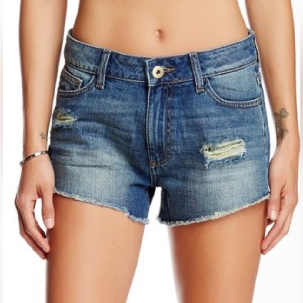 DL1961 Ivy High Rise Denim Shorts Sz 31